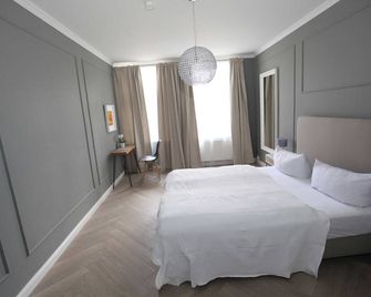 Studio B - Zollikof Aparts - Sauna & Studio Apartments - Leipzig - Bedroom