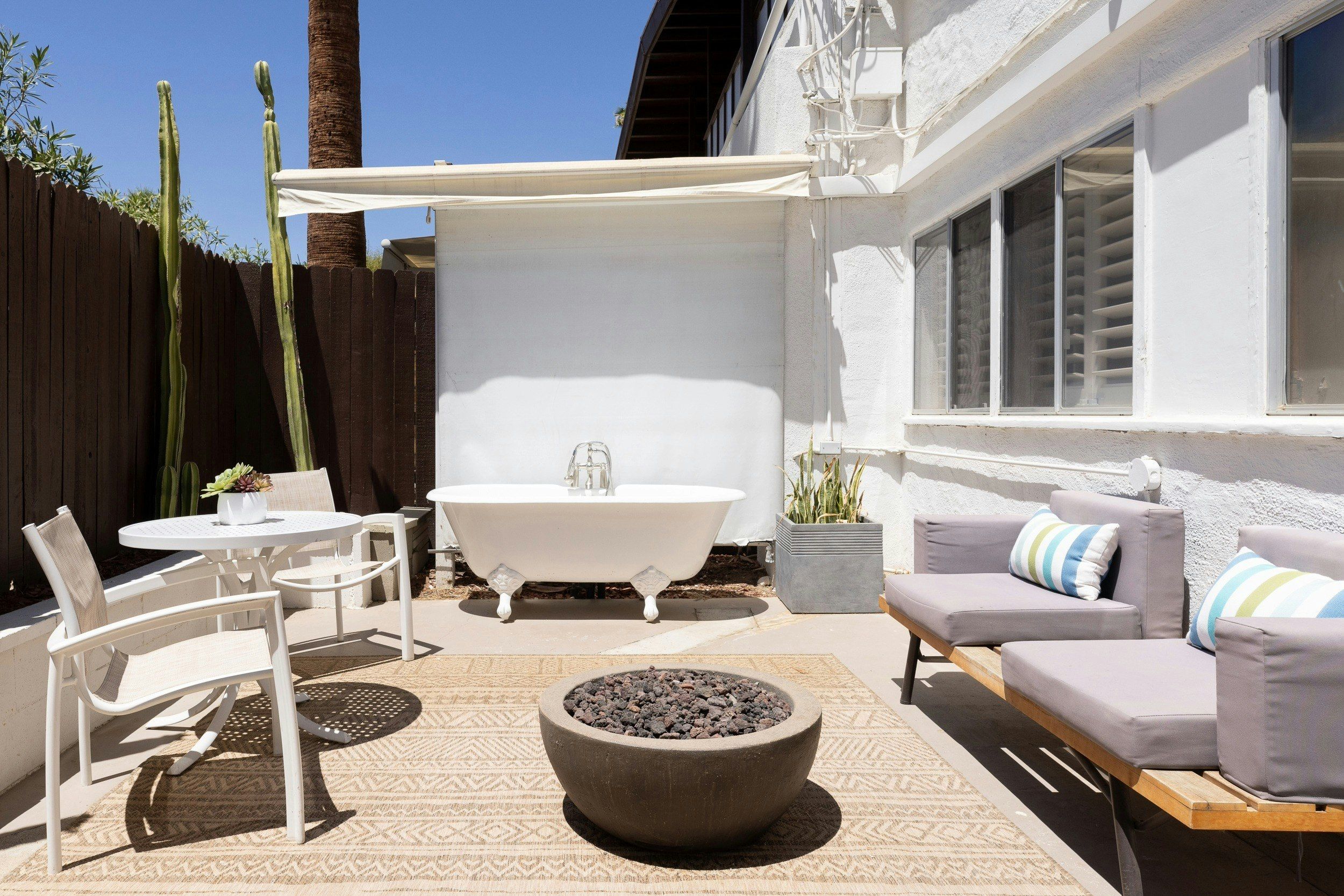 Del Marcos Hotel - פאלם ספירנגס - פטיו