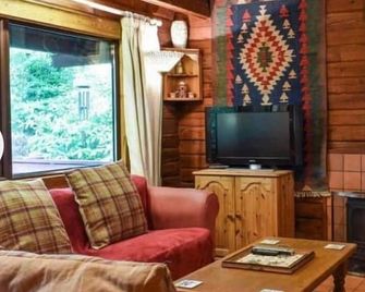 2 Bed Lodge - Sleeps 4 - Pets - Parking - Wifi - Holsworthy - Huiskamer