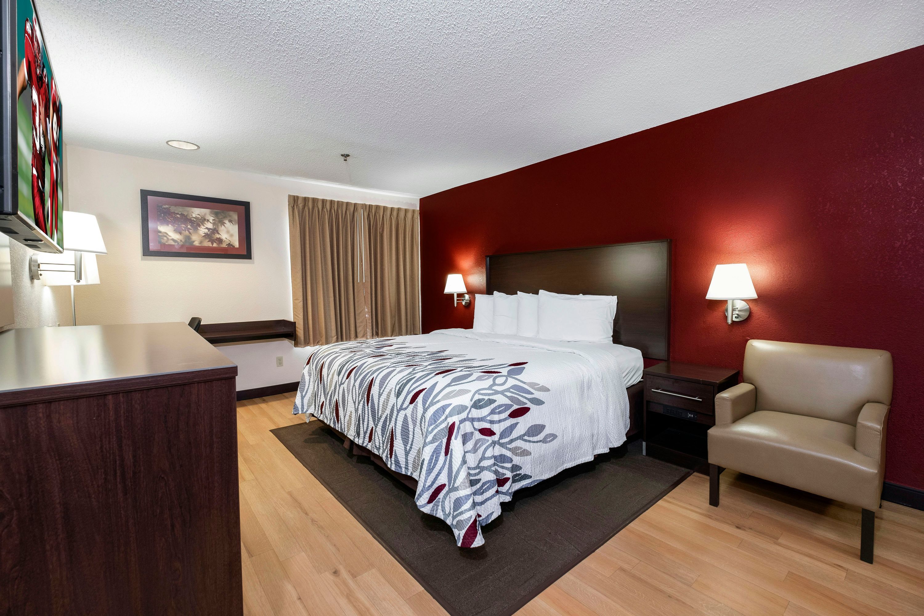 Red Roof Inn Knoxville Central-Papermill Road - Knoxville - Chambre