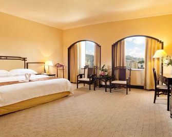 Yindo Grand Jasper Hotel - ג'וחאי - חדר שינה