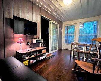 Wildcat Forest - a tiny cabin with lots of charm, by Buffalo Mountain Getaway - Meadows of Dan - Sala de estar