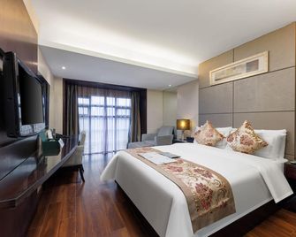 Sunflower Hotel & Residence, Shenzhen - שנג'ן - חדר שינה