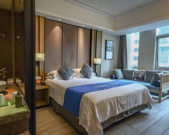 Pulun Hotel (Shaoxing Didang Shimao Plaza) - Shaoxing - Habitación