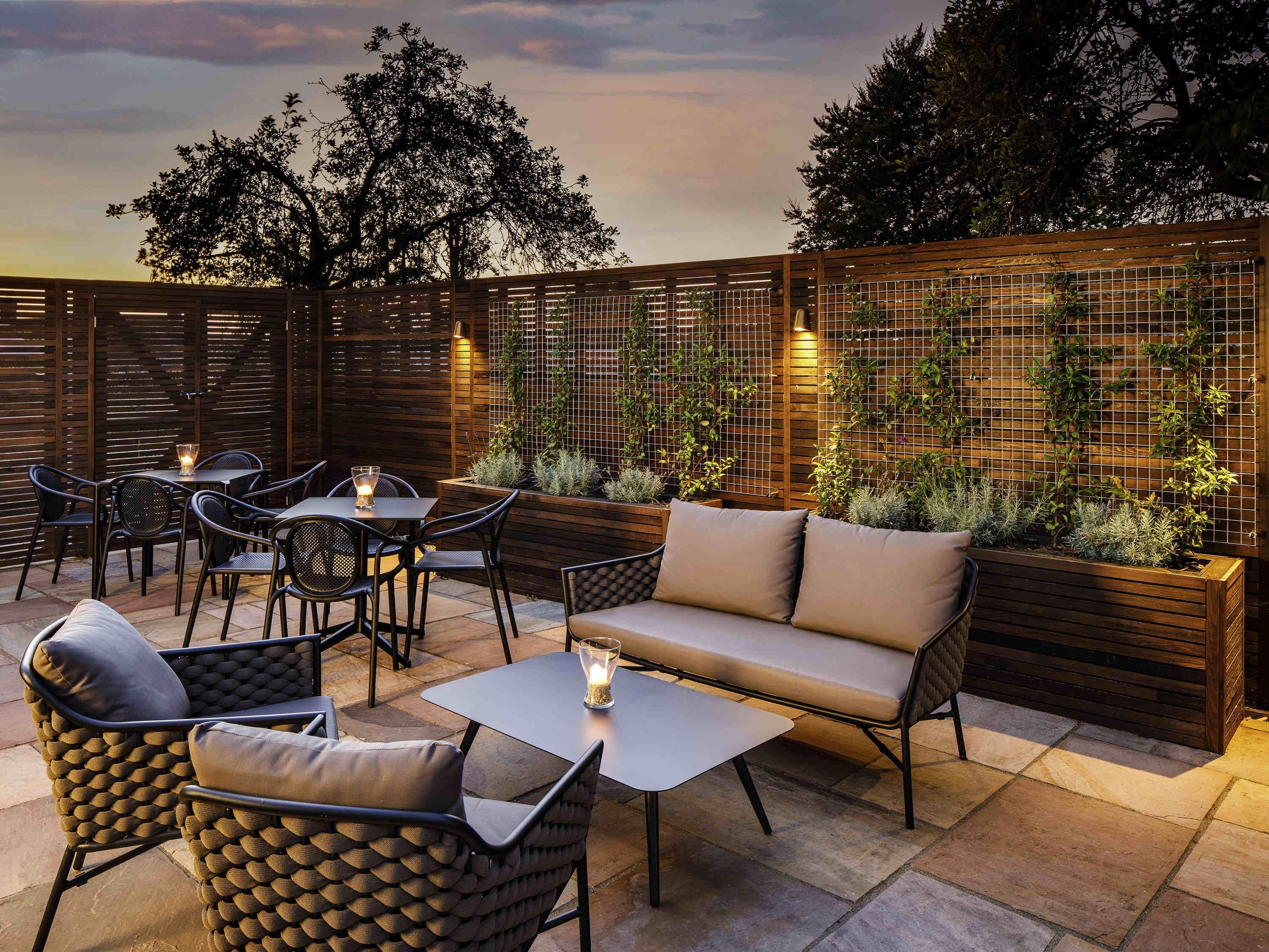 مركيور أوكسفورد هوكويل هاوس هوتل - أكسفورد - شرفة مرصوفة