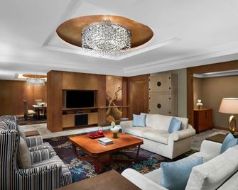 سوتزو ماريوت هوتل - سوزهو - غرفة معيشة