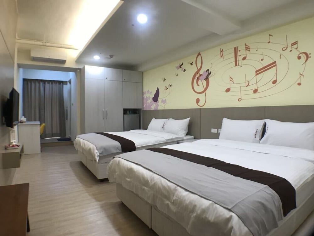 Music City Inn - קאושיונג - חדר שינה