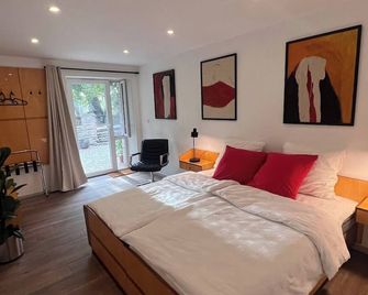 Domaine Des Capucins - 누제린 - 침실