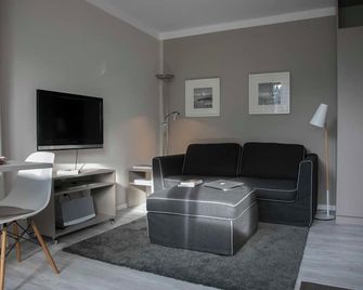 Ferienhaus Nils Holgersson - Wohnung 4 - Spiekeroog - Wohnzimmer