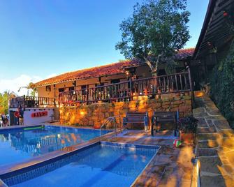 Hostal Santa Monica - Barichara - Bazén