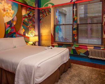 هوتل ديس أرتس - سان فرانسسكو - غرفة نوم