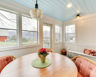 Manchester Center Home with Green Mtn Views! - Manchester - Comedor