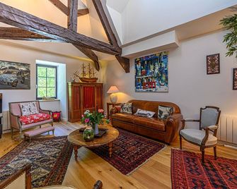 Le Tonkinois - Appartement atypique vue sur le port - Vannes - Pokój dzienny