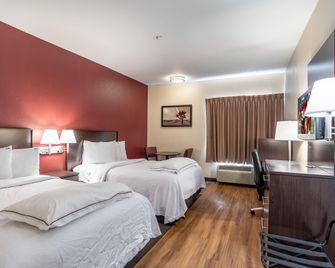 Red Roof PLUS+ San Antonio Downtown - Riverwalk - סן אנטוניו - חדר שינה