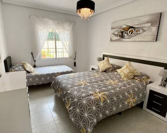Beach villa with private pool on ocean front Air con WIFI La Zenia beach - Orihuela - Bedroom