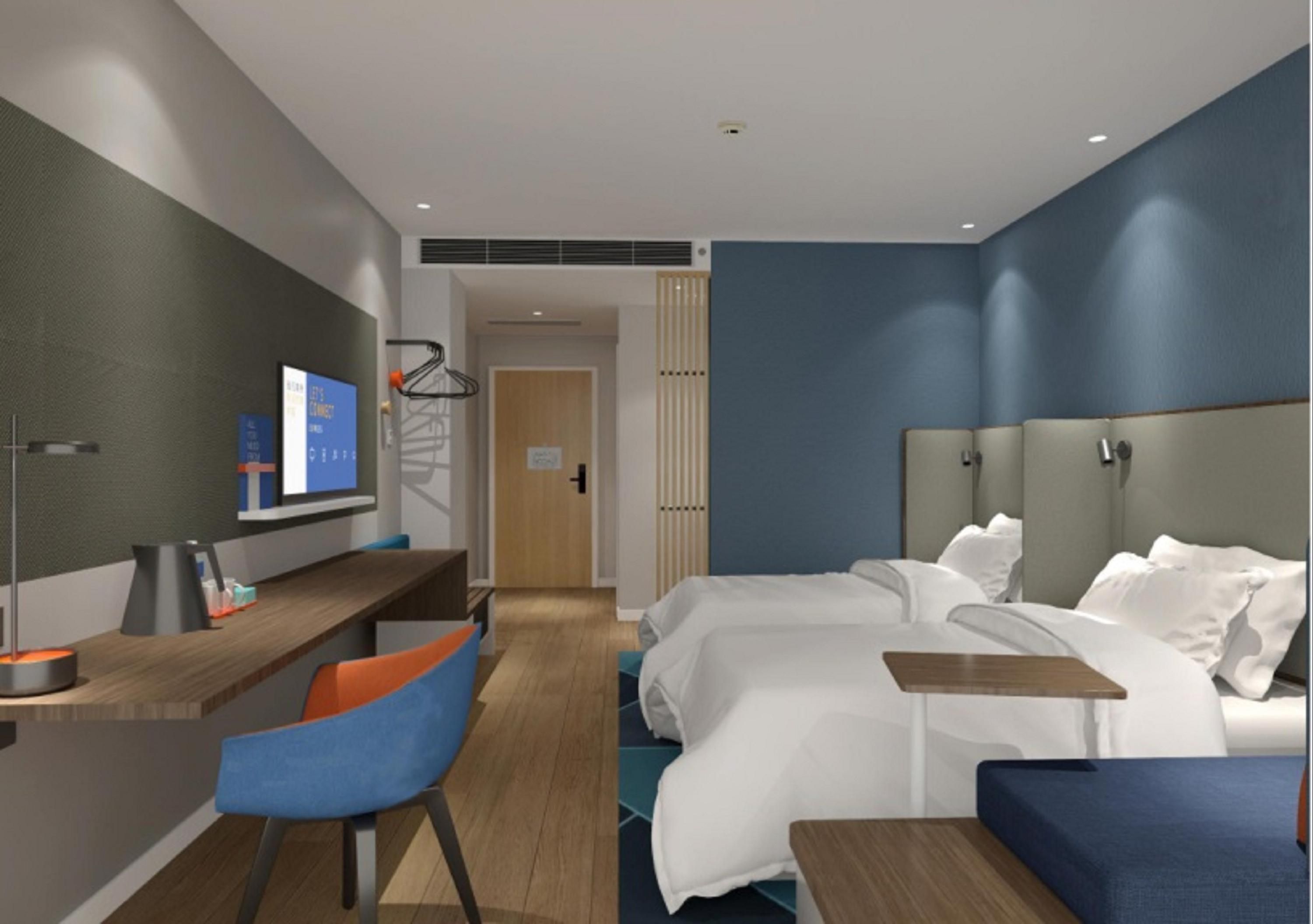 Holiday Inn Express Jiuzhaigou By IHG - לונגנן - חדר שינה