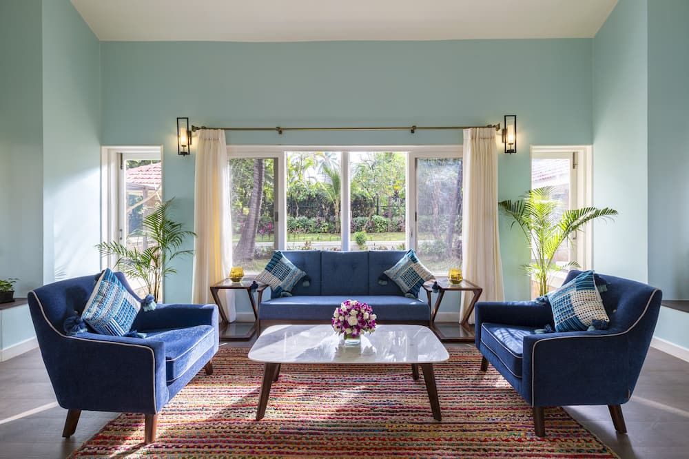 ama Stays & Trails Beach House Madh Island, Mumbai - מומבאי - סלון