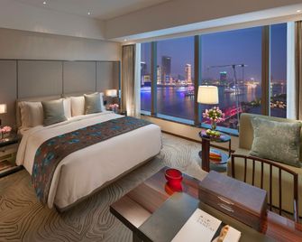 Mandarin Oriental Pudong, Shanghai - שנחאי - חדר שינה