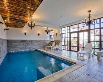 Luxury Chalet with private swimmingpool located in residential Saxon area - Cristian - Pool