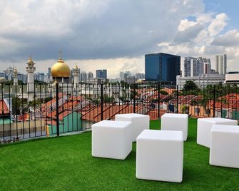 Beary Best! Hostel Kampong Glam - Singapore - מרפסת