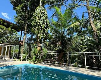 House with lounge balcony and panoramic view in Vargem Grande, - Nilópolis - Piscina