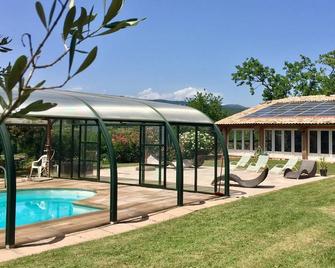 Chateau de Mauras - Baix - Piscina