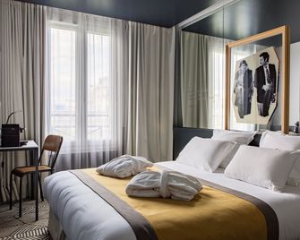 فندق غاستون - باريس - غرفة نوم