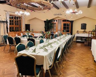 Waldhof zu Grillenburg - Tharandt - Банкетний зал