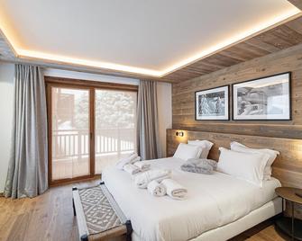 Chalet luxe avec piscine, sauna, et accès facile pistes Courchevel - FR-1-568-27 - Courchevel - Bedroom