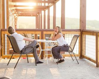 Riverbank Trailside Cabin 24A - Houghton - Balcony