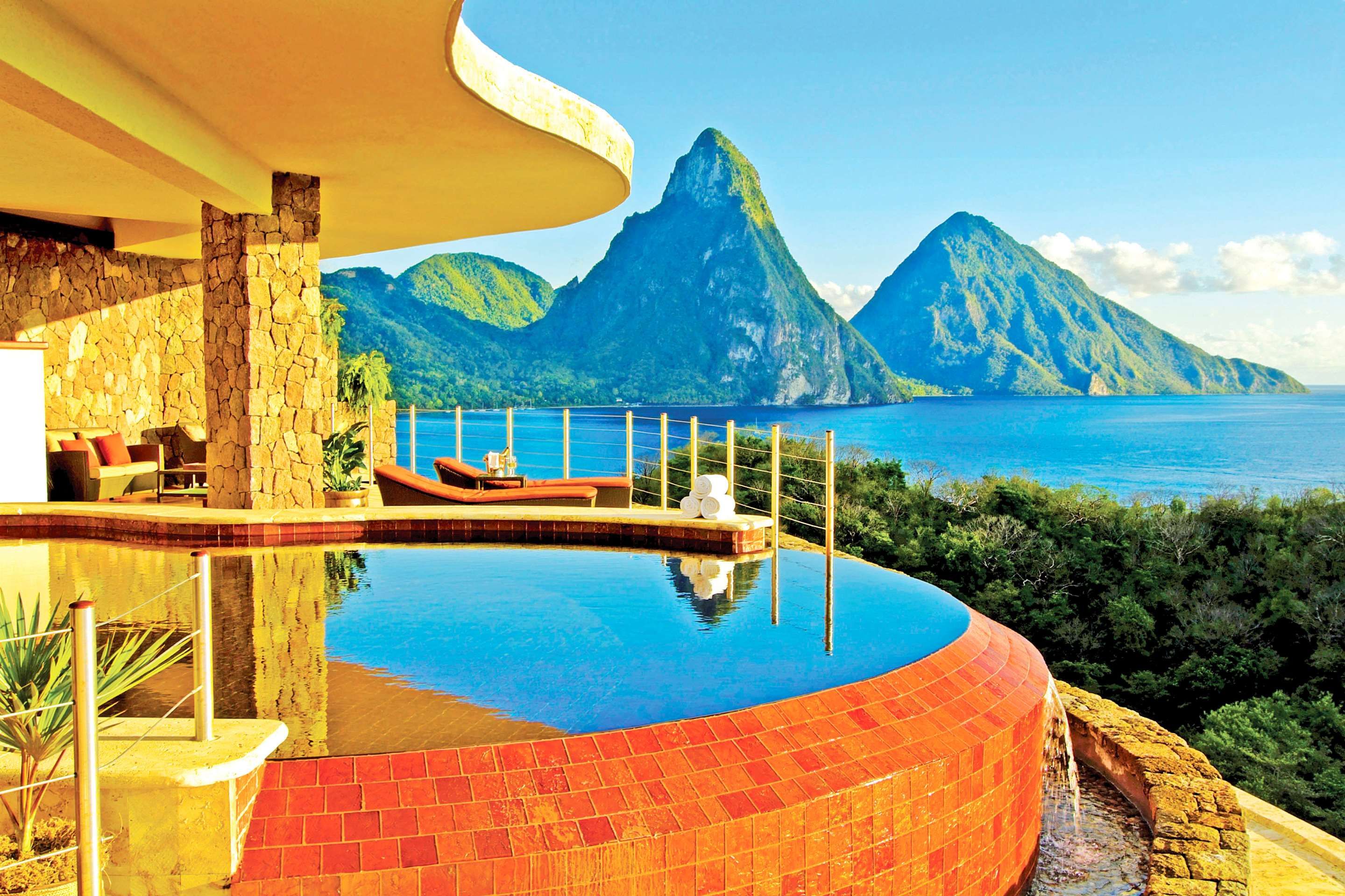 Jade Mountain - Soufrière - Pool