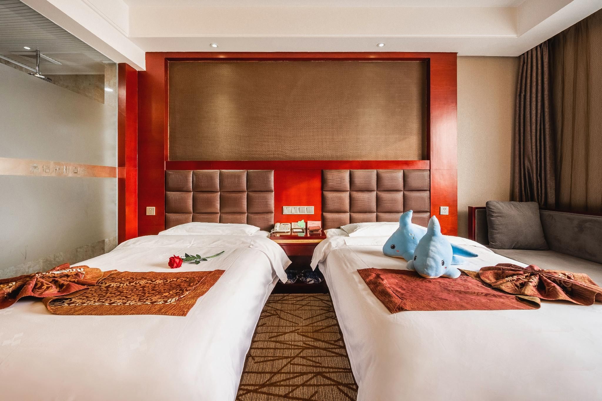 Jiaxin Chaozhou Hotel - Baoji - Schlafzimmer