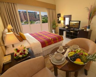 Parkside Hotel Apartment - דובאי - חדר שינה