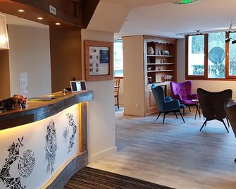 Le Relais Du Mont Blanc - Skigebiet Flaine - Rezeption
