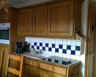Ski-to-door apartment rental 5 people with access to Domaine des Saisies - Villard-sur-Doron - Keuken