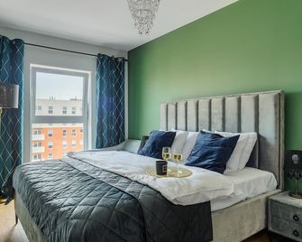 Lumina premium apartments for a family - Łódź - Bedroom