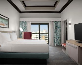 هيلتون جاردن إن جاكسونفيل داونتاون ساوث بنك - جاكسونفيل (فلوريدا) - غرفة نوم