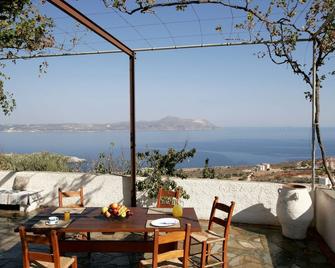 Sea View Traditional Villa in Crete - Georgioupoli - Balcony