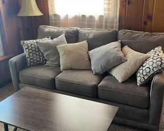 Cozy - 2 Bedroom, Lakefront Cottage Umich And Msu - Brighton - Living room