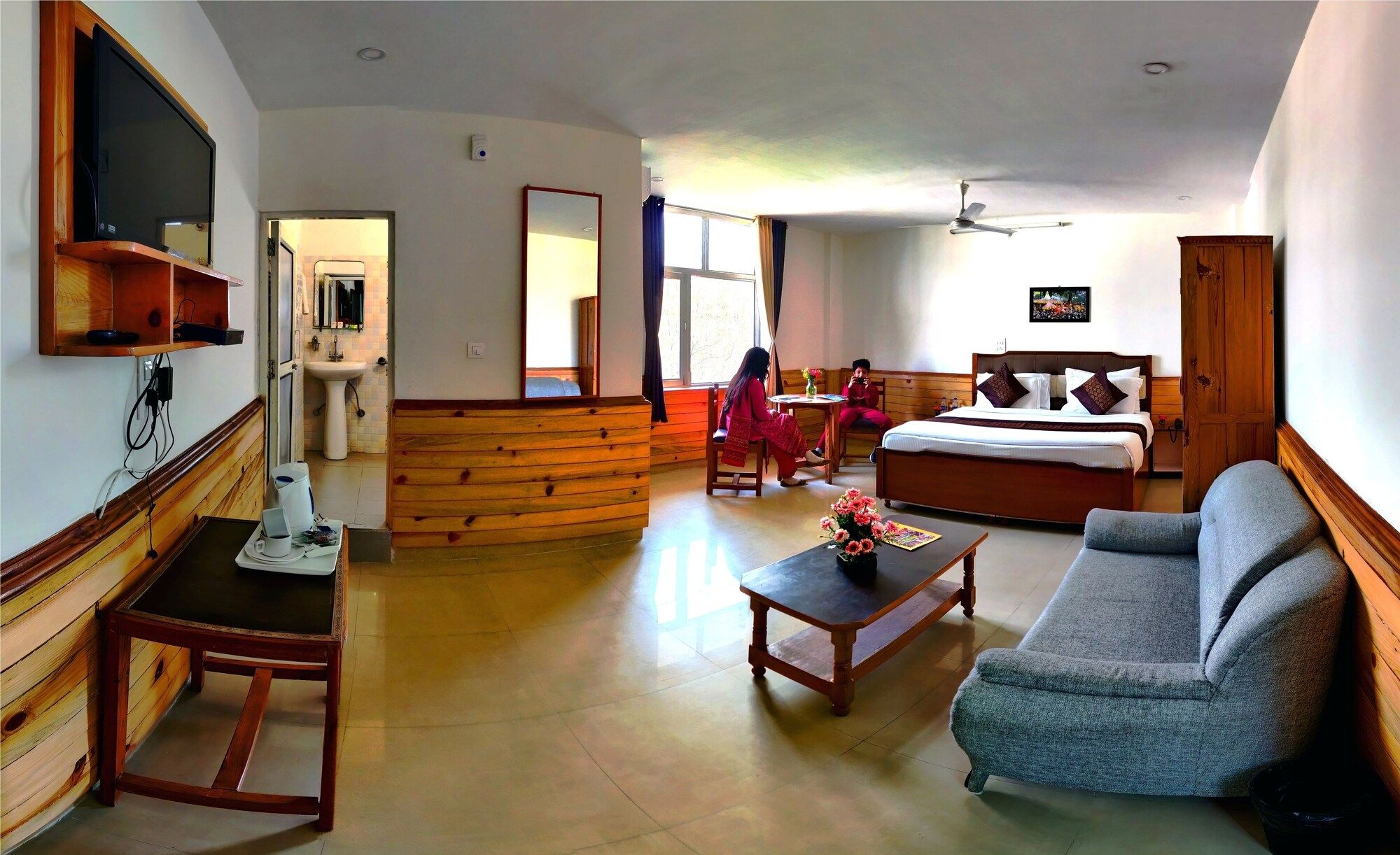 Highland Village Resort - דרמאסאלה - חדר שינה