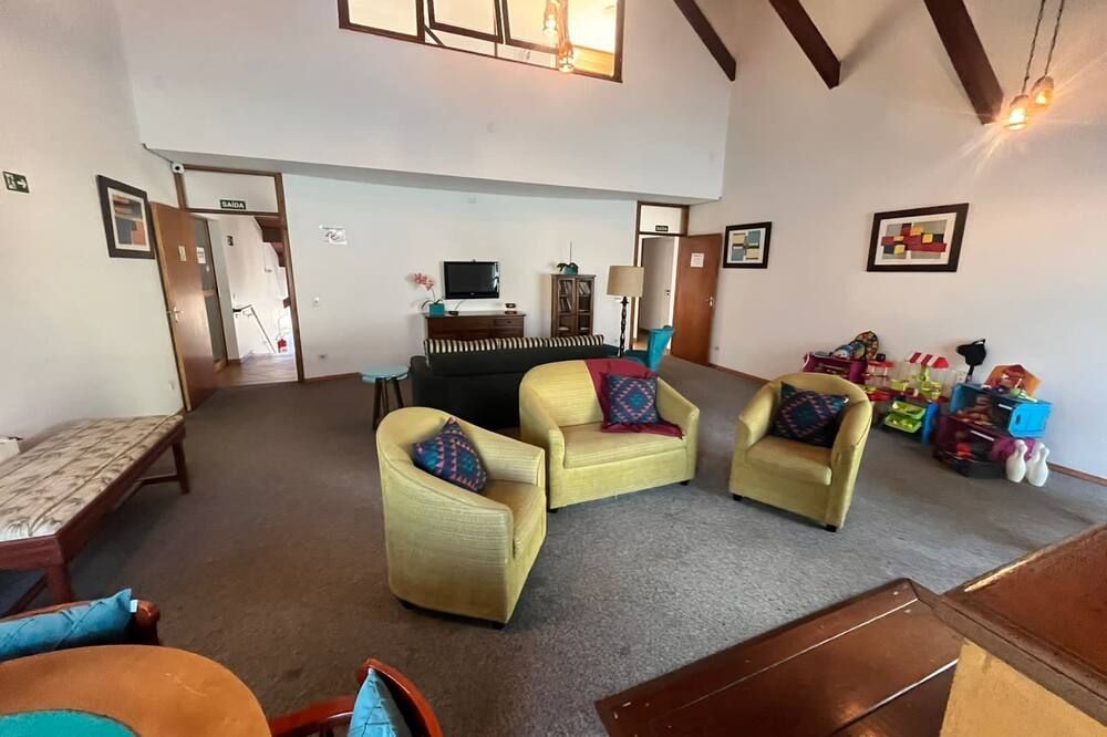 Pousada Condado Brasileiro - קמפוס דו ג'ורדאו - סלון