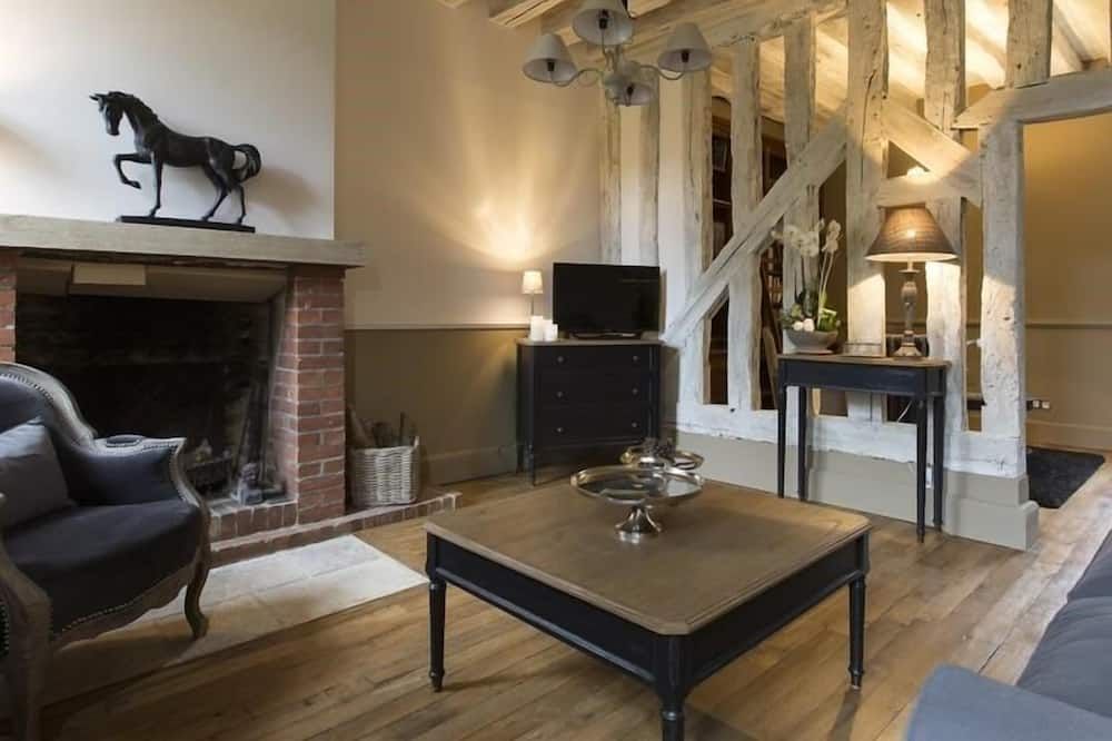 Le Pigeonnier Colbert - Montigny-la-Resle - Wohnzimmer