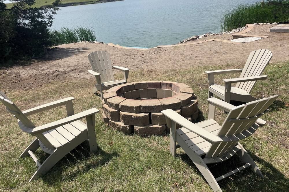Lakeside Cabin 10 miles from Aberdeen, SD - Aberdeen - Terasa