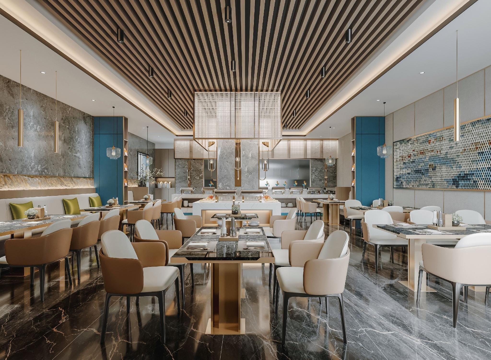 Shuntian Hotel (Yuntang Campus Branch of Changsha University of Science and Technology) - צ'נגשה - מסעדה