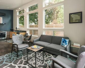 Dwell - Net Zero Energy Living - Portland - Living room
