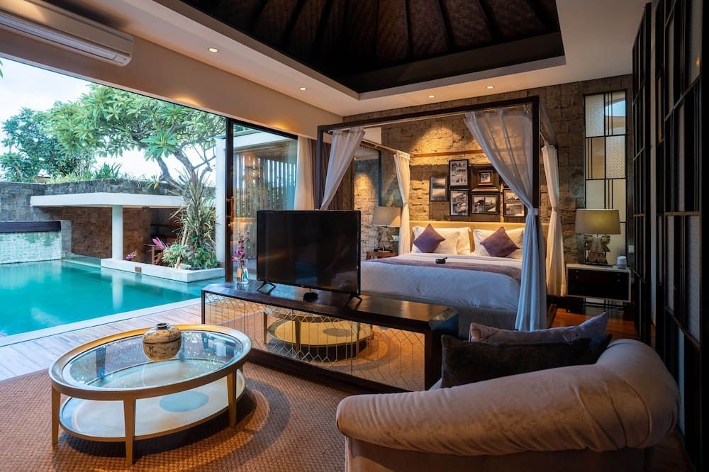 Berry Amour Romantic Villas - North Kuta - Wohnzimmer