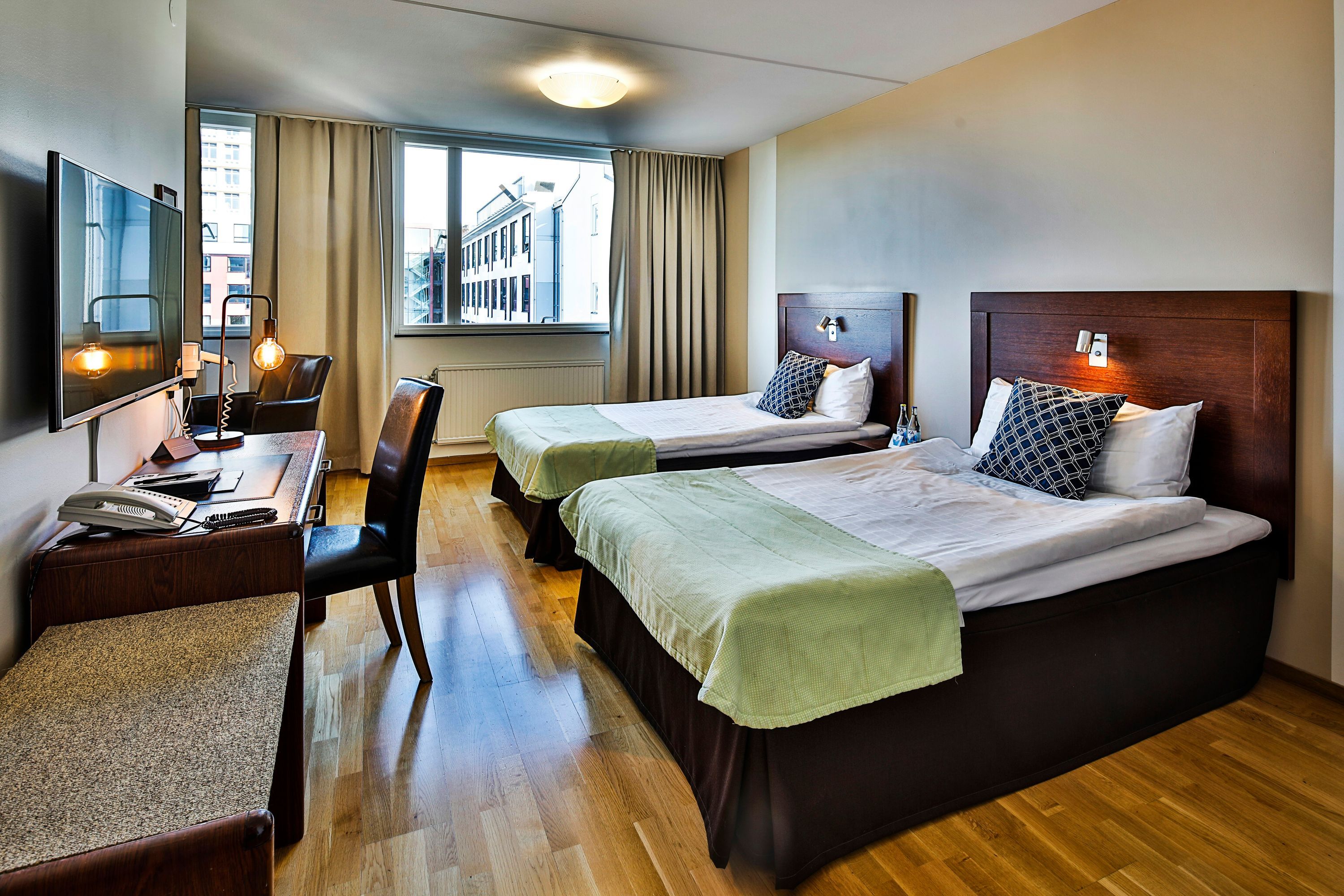 فيرست هوتيل يورجن كوك - مالمو - غرفة نوم