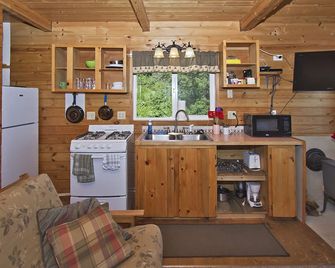 Charming Up the Hill Cabin with spectacular views - Homer - Kitchen