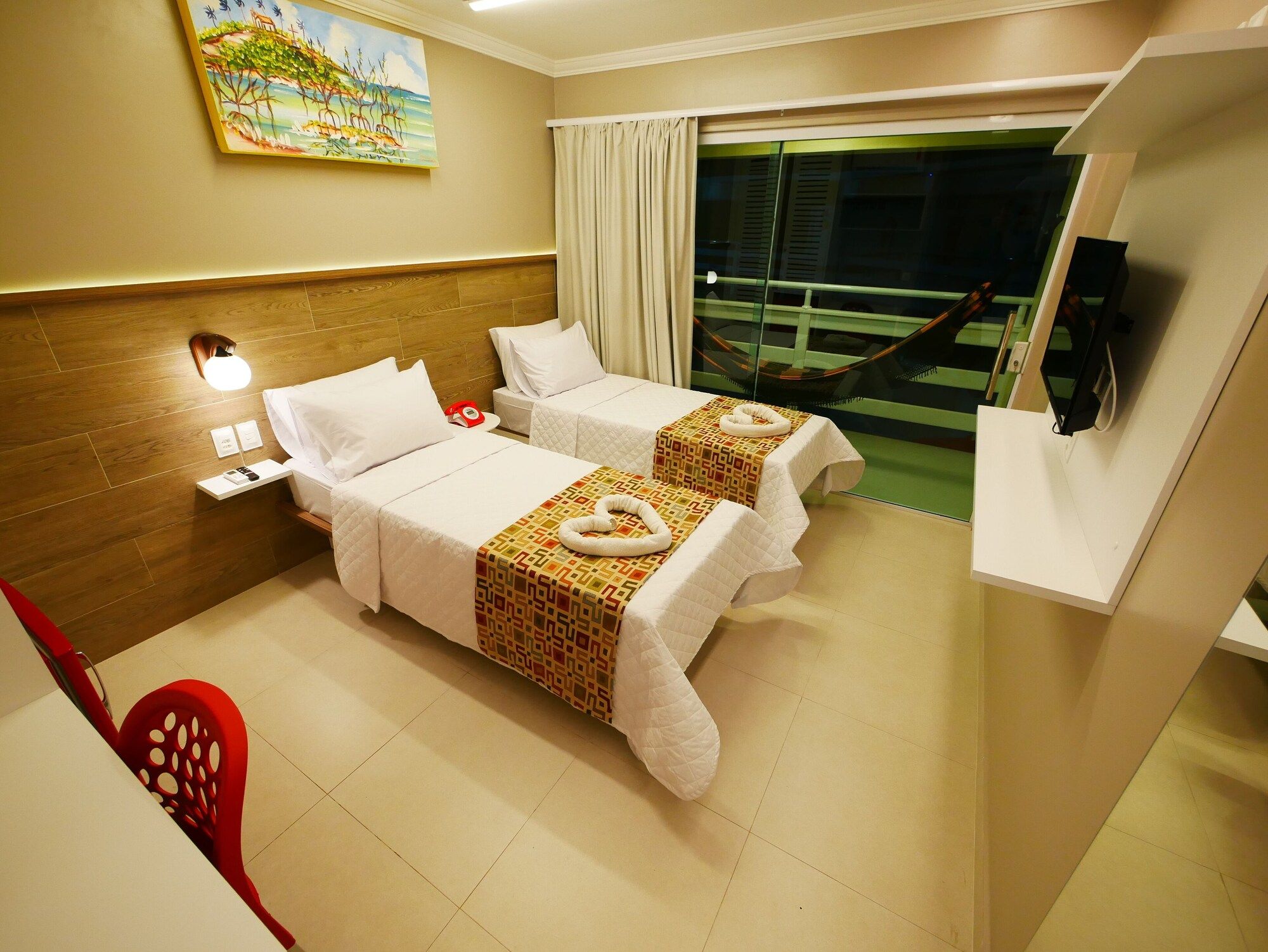 Pousada Recanto dos Corais - פורטו דה גליניאש - חדר שינה