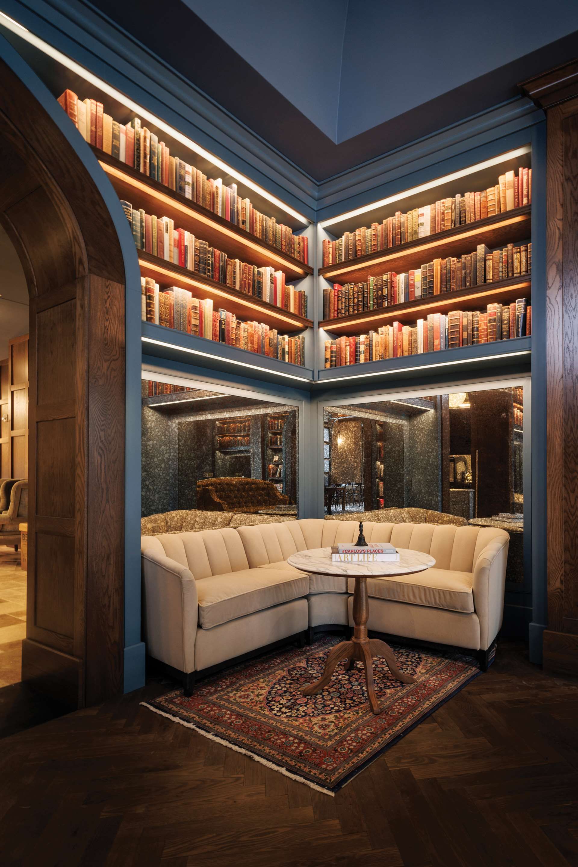 Lounge view of The Restoration Asheville